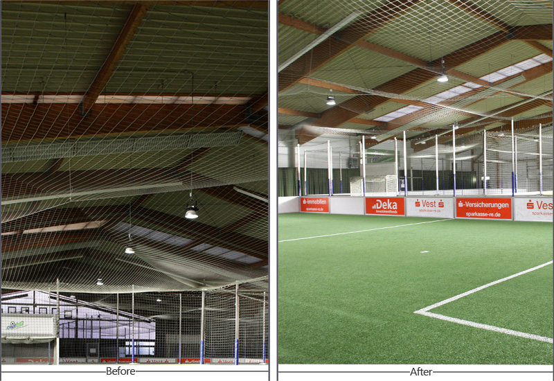 XJ-HBL Series LED High Bay Light Used in Gym, Germany