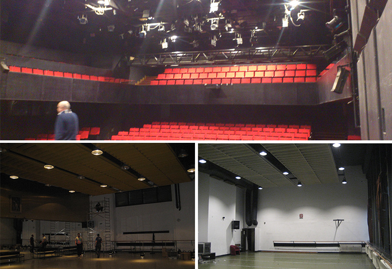 XJ-HBL150W High Bay Installed in Serbian Theater