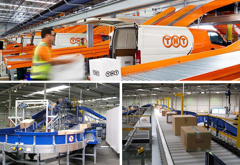 XJ-HBS200W in TNT Warehouse, Germany