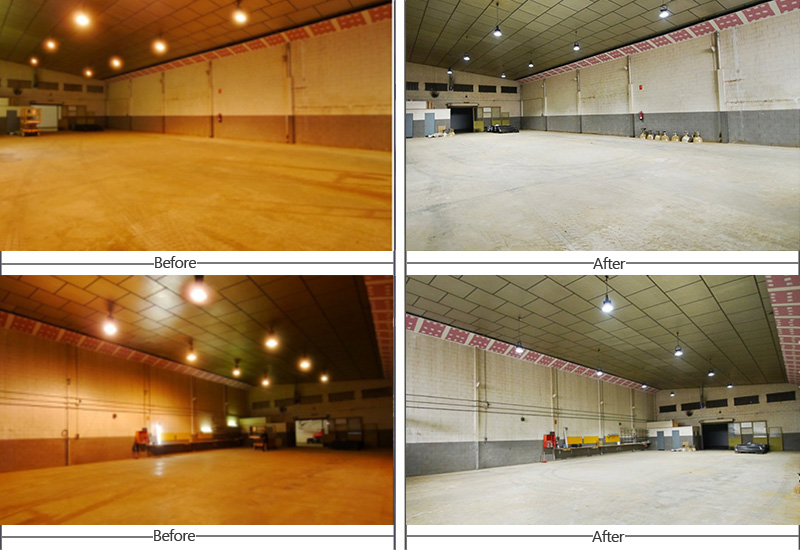 Upgrading Factory Warehouse Lighting with XJ-HBL 130W High Bay Lights