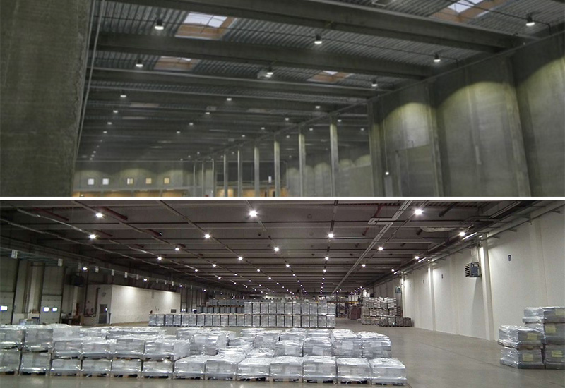  XJ-HBK130W High Bay in Warehouse, Denmark