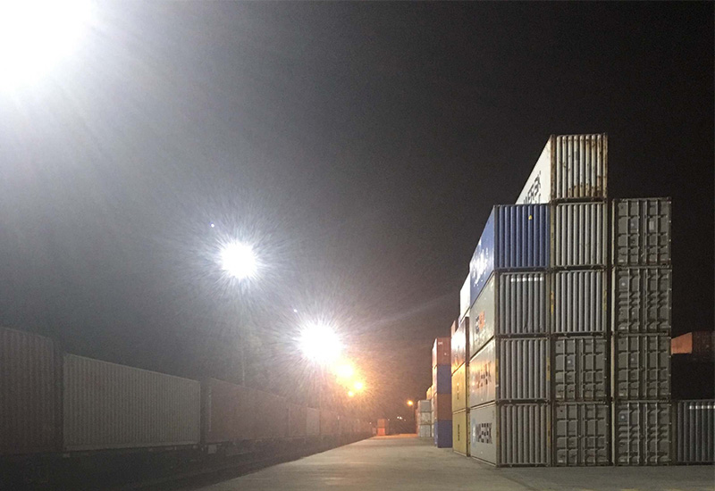XJ-FLA480W Flood Light in Frankfurt, Germany