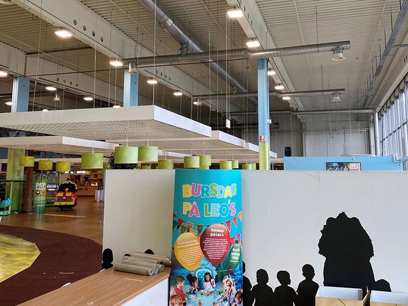 Application of SEEKING GSL High Bay Light Series in a Kindergarten