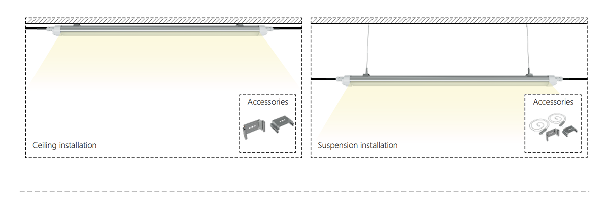 TPB SERIES LED Tri-proof lamp SPEC